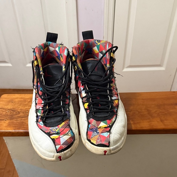 Jordan Multicolor Patchwork Sneakers - Picture 2 of 5